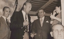 UNSEEN CUBA PRESIDENT BATISTA + HOLLYWOOD ACTOR GARY COOPER 1950s ORIG Photo 91 picture