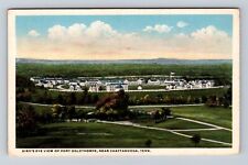 Chattanooga TN-Tennessee, Birds Eye View Fort Oglethorpe, Vintage Postcard picture