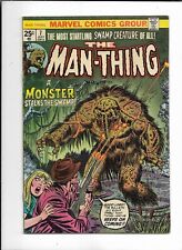 Man-Thing #7 (Marvel 1974) Bronze Agr Horror FN picture
