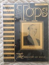 Abbott's Tops Magazine of Magic - Joe Ovette - Rare - January 1944 picture