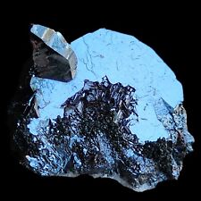 Rare Mirror Hematite Crystal With Rutile From Monte Cervandone, Piedmont Italy picture