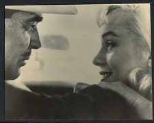 HOLLYWOOD CLARK GABLE + MARILYN MONROE VINTAGE DBLWT ORIGINAL PHOTO picture