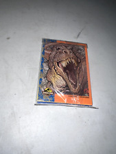 NEW SEALED Jurassic Park Promo Card Biggest Event Topps  USA 1992 PROMO 5 PACK picture
