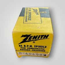 Zenith 45 RPM Spindle for Cobramatic Record Changers S-60499 In Original Box picture