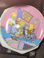 The Simpsons Collectible Franklin Mint 8' Plate 