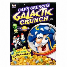 ULTRA RARE 2001 Quaker Cap'n Crunch Galactic Crunch Cereal Box SEALED picture