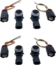 4Pcs Bumper Park Assist Object Sensor with Connector Fit for Cadillac for Chevy picture