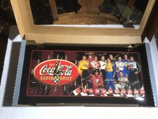 Jebco Coca-Cola Family NASCAR Racing Vintage CLOCK. NOS, NIB, 2012 picture
