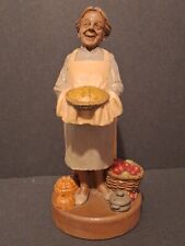 Vintage Tom Clark Figurine 1990 Maggie #51 Holding Pie picture