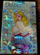 CAPTAIN SAVE A HOE #1 EMBOSSED FOIL BRETT AZAR EXCLUSIVE LTD25 picture