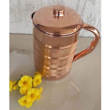 Indian Traditional Copper Jug For Storage Water 1700 ml picture