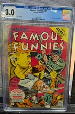 FAMOUS FUNNIES #205  CGC 3.0    1953 EASTERN   FRAZETTA ART picture