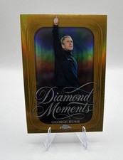Topps 2006 Topps Chrome Diamond Moments DM-33 George Bush Gold 50/50 picture