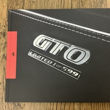 2010 2011 FERRARI 599 GTO PRESTIGE BROCHURE 3688/10 BOOK picture