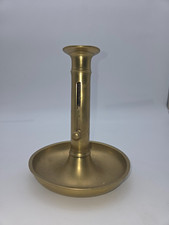 Brass Push-up Adjustable Mechanical Candlestick Antique picture
