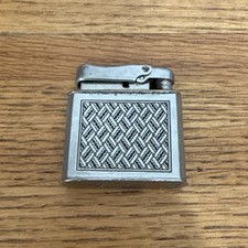 IBELO MONOPOL Automatic Pocket Lighter Ca 1930-40s? Germany Geometric UNTESTED picture