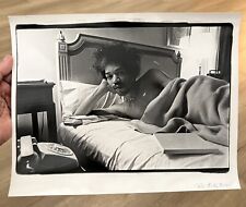 Vintage Black And White Jimi Hendrix Photo By Roz Kelly picture