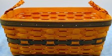 Longaberger 1997 Welcome Home Basket Collectors Club Original Box Braided picture