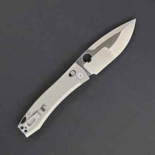 Daggerr Knives Nightmare Folding Knife 3.88 Magnacut Steel Blade Titanium Handle picture