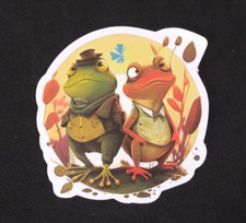 Lifelong Friends Frog & Toad Sticker 2.5