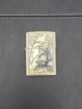 Vintage Ship / Sail Boat Design Lighter Brass Finish-  Compatible With Zippo NEW picture