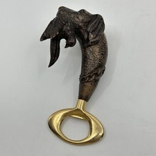 Vintage Comoy's of London Bottle Opener Hunting Dog Retriever Head Made in Italy picture