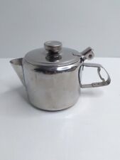Serco 18/8  Stainless Steel Restaurant Style Single Serve Teapot Vintage picture