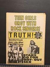 1969 December TRUTH Newspaper, Teen Girls Party with Rock Singers (10T) picture