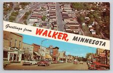 Postcard Greetings From Walker Minnesota picture
