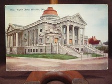 c1905-1915 Church Postcard - Chickasha, OK OKLAHOMA - Baptist Church picture