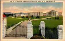 1940'S. U.S. VETS FACILITY. AT OTEEN, NC POSTCARD ZT5 picture