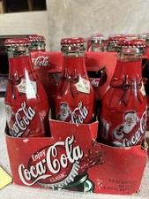2002 Coca-Cola Christmas Edition Bottle Set Sealed Never Opened w/ Original Box picture