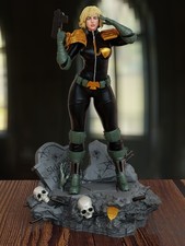 1:8 Judge Anderson Dredd Fan Art UNPAINTED Resin Garage Kit picture