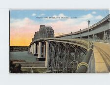 Postcard Huey P. Long Bridge New Orleans Louisiana USA picture