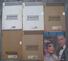 1985 Playgirl Magazines/Lot of 6/ 5 NEW in Mailers - Jan May June July Aug Sept picture