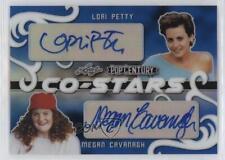 2020 Leaf Pop Century Co-Stars Blue 8/10 Lori Petty Megan Cavanagh Auto 0a0s picture