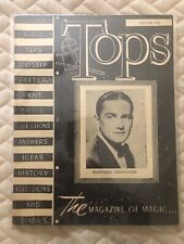 Abbott's Tops Magazine of Magic - Melbourne Christopher - Rare - August 1945 picture