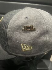 “JGL” Goold with Black Outline Hat Pin picture