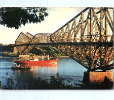Vintage Postcard Pont De Quebec Quebec Bridge Canada Unused picture
