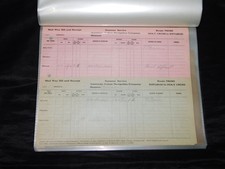 Lot 30 Antique Alaska Mail Way Bills Yukon River Steam Ship Cargo Receipts 1916 picture