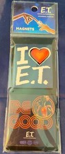Universal Studios E.T. The Extraterrestrial Magnet Set Be Good I Love E.T. New picture