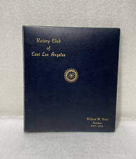 Vintage Rotary Club of East Los Angeles District Governor Monthly Letters 62-63 picture
