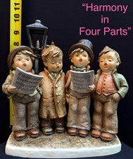 M.I. Hummel/Goebel “Harmony in Four Parts” Porcelain WITH BOX TMK-6 1987 picture