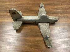 Early 1940s German World War II WW2 Warplane Model Airplane - Old Wooden Antique picture