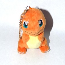 Official Pokémon Charmander Plush with Carabiner Chain 12cm 2023/2024 picture
