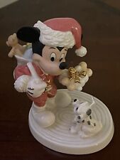 RARE Lenox Disney Mickey’s Christmas Gift For All Seasons Collection Figurine picture