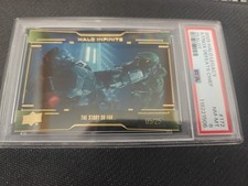Upper Deck Halo Legacy PSA 8 SSF Zealot #172 Atriox Defeats The Chief 5/25 picture