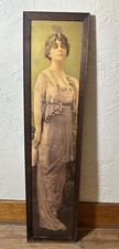 Antique 1916 Pabst Extract Yardlong Advertising Print Girl Alfred Orr Art picture