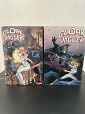 Sealed OOP Cloak and Dagger Marvel Omnibus Volume 1 and 2 HC picture