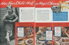 1944 Hot School Lunch Program Campaign Federal Complete Vintage Print Ad LHJ1 picture